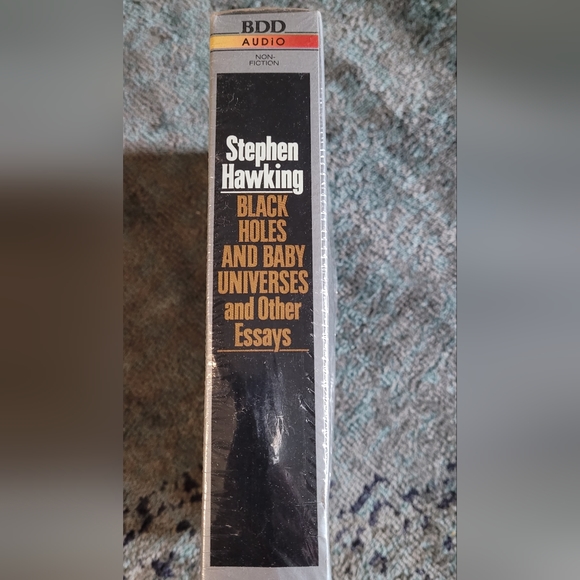 Stephen Hawking Black Holes and Baby Universes cassettes - Picture 3 of 3